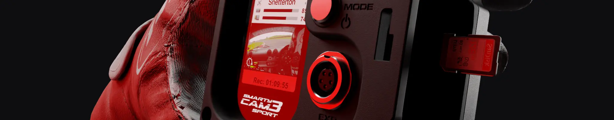 Smartycam 3 Sport banner background